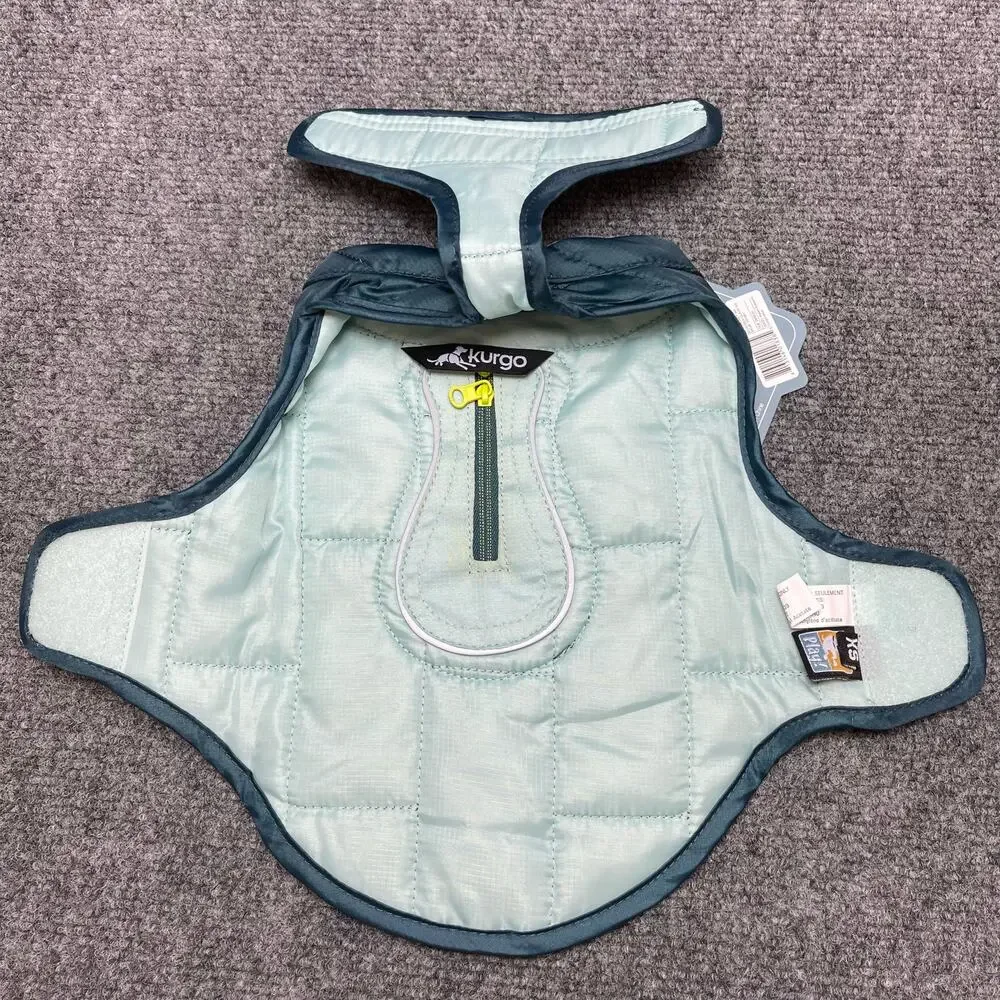 Kurgo Loft Jacket Reversible Dog Coat For Cold Weather Water-Resistant XS NWT
